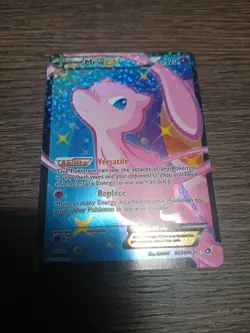Pokemon Mew EX TCG Full Art Holo Ultra Rare Radiant Collection RC24/RC25 HP - Image 1