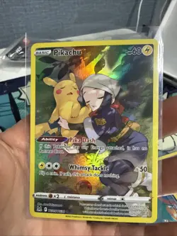 Pokemon TCG Pikachu TG05/TG30 Swsh11: Lost Origin Trainer Gallery Holo NM/M 2 - Image 1