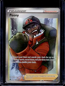 2021 Pokemon SWSH Chilling Reign Peony #197/198 - Image 1