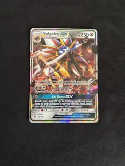 Solgaleo GX 89/149 SM Base Set Holo Pokemon TCG - MP - Image 1