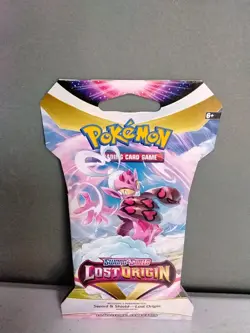 Pokemon Lost Origin Sleeved Booster Pack Factory Sealed Sword Shield TCG - Image 1