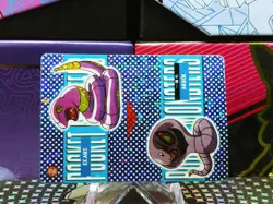 Pokemon Pocket Monsters Vending Prism Holo Vintage Sticker #594 EKANS ARBOK rare - Image 3