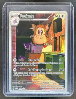 2026 Pokemon Perfect Order Raticate Illustration Rare #099/088 - Image 1