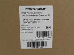 2025 Pokemon Scarlet & Violet Prismatic Evolutions Tech Sticker Collection Case - Image 1