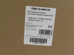 2025 Pokemon Scarlet & Violet Prismatic Evolutions Tech Sticker Collection Case - Image 1