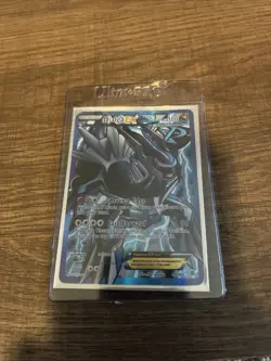 Pokemon TCG Dialga-Ex Plasma Blast Holo Card 99/101 Full Art Ultra Rare - Image 1