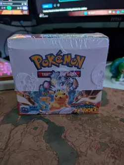 Pokemon TCG Scarlet & Violet Surging Sparks Booster Display Box (CORNER RIP) - Image 1