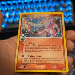 Pokemon TCG Mew Delta Species with error Pokeball and Swirl on top right! - Image 3