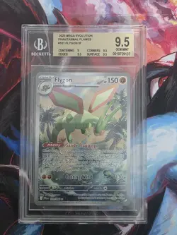 2025 Pokemon PFL Phantasmal Flames Flygon Illustration Rare BGS 9.5 #101 IR - Image 1