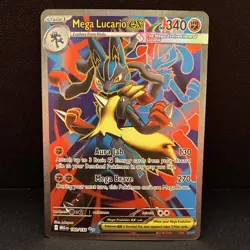 Pokemon Mega Lucario EX Ultra Rare Holo Me01: Mega Evolution 160/132 340HP - Image 1