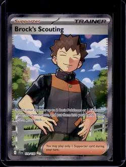 2025 Pokemon Journey Together Brock's Scouting #179/159 - Image 1