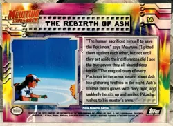 1999 Topps Pokemon Movie Edition The Rebirth of Ash #38 Holofoil NM - Image 2