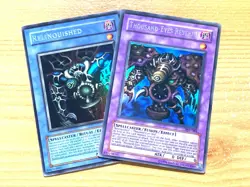 yugioh Thousand-Eyes Restrict PSV-084 + Relinquished MRL-029 Unlimited Ed Played - Image 1