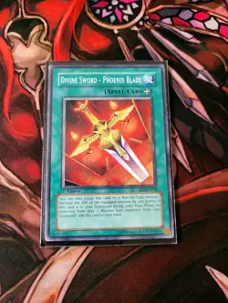YUGIOH TCG DIVINE SWORD PHOENIX BLADE SDS-EN018 COMMON 1ST EDITION LP - Image 1