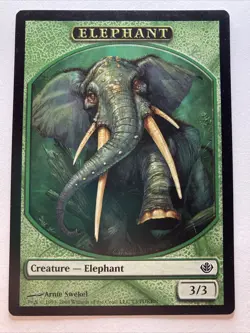 Elephant Token Duel Decks: Garruk vs. Liliana MTG NM - Image 1