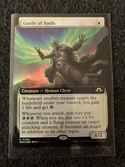 Magic The Gathering MTG - Guide of Souls (Extended Art) Foil - MH3 - Image 1