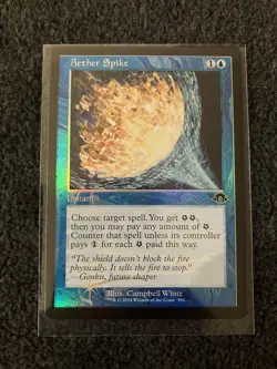 Magic The Gathering MTG - Aether Spike (Retro Frame) Foil - MH3 - Image 1