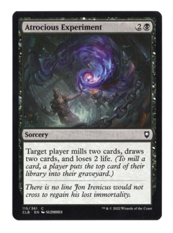 MTG-Atrocious Experiment-Battle for Baldur's Gate-115-Near Mint-NonFoil - Image 1