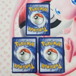 Charmander 038 + Squirtle 039 + Bulbasaur 037 - First Partner Pokemon Cards L280 - Image 2