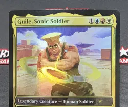 MTG FOIL Guile, Sonic Soldier- DAMAGED -Secret Lair Drop Magic Card #434 - Image 3
