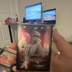 Pokemon TCG Mewtwo EX English Standard Size Pokemon Card Single - Image 1