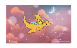Pokemon Center Dreamy Dragonite Playmat & Sunny Sea Card Sleeves - Image 3