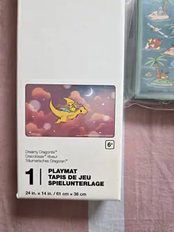 Pokemon Center Dreamy Dragonite Playmat & Sunny Sea Card Sleeves - Image 4