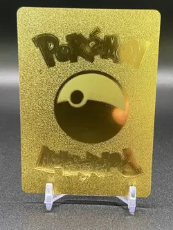 Pokemon Fan Art Display Gold Foil Card Grimmsnarl VMAX - Image 2