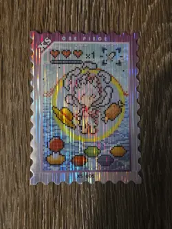 Monkey D. Luffy Gear 5 - 8bit One Piece CCG Card XS-005 RARE - Image 1