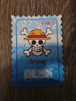 Monkey D. Luffy Gear 5 - 8bit One Piece CCG Card XS-005 RARE - Image 2