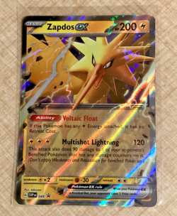 Zapdos ex 049 Sv: Scarlet & Violet Promo Cards Holo - Image 1