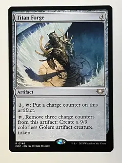 Titan Forge Commander: Edge of Eternities Non-Foil Regular MTG - Image 1