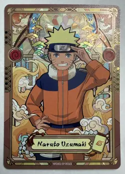 Naruto Uzumaki - Naruto NRSA01-SP-001L5 SP Card English Heaven Scroll Kayou - Image 1