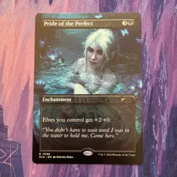 Pride of the Perfect MINT Secret Lair D&D Bonus Card 7098 MTG SLD Rare Unplayed - Image 1