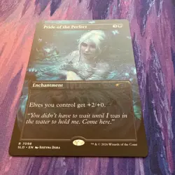 Pride of the Perfect MINT Secret Lair D&D Bonus Card 7098 MTG SLD Rare Unplayed - Image 2