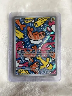 Pokemon TCG Tatsugiri Twilight Masquerade Illustration Rare Card 186/167 - Image 1