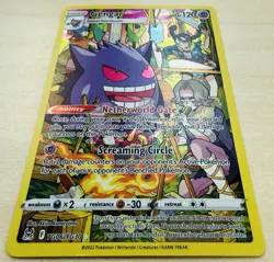 Gengar TG06/TG30 Full Art Holo Trainer Gallery Lost Origin 2022 Pokemon Card NM - Image 2