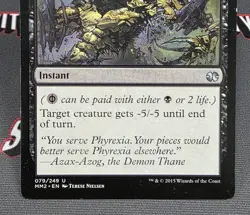 MTG Dismember- DAMAGED -Modern Masters 2015 Magic the Gathering Card #079 - Image 4