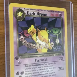 Pokemon Card - Dark Hypno Team Rocket 26/82 Rare 1st Edition - Image 3