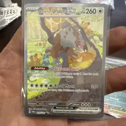 Bloodmoon Ursaluna EX Twilight Masquerade Card 216/167 - Image 1