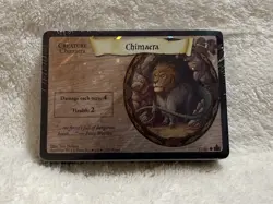 New unopened Chimaera 57/80 Foil Holo Harry Potter TCG AAH WOTC plus other cards - Image 1