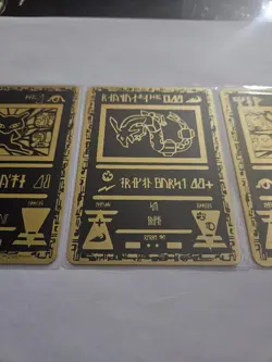 Ancient Mew Custom Metal Cards(3 Cards)Collectible Shiny - Image 3