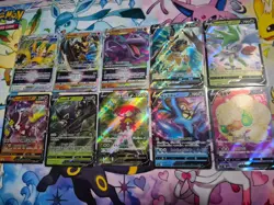 Lot of 10 Vstar and V full art holo rares Bonus 1999 animation topps card MT/NM! - Image 1