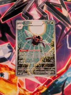 Ninjask 137/132 Illustration Rare Mega Evolution NM English Pokemon card - Image 2
