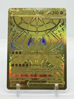 GEM MINT Pokemon Mega Zygarde EX PERFECT ORDER full art holo english card - Image 1