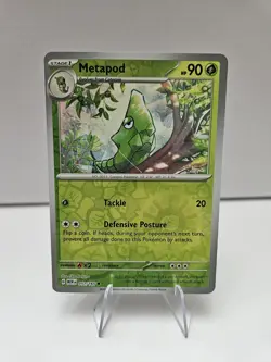 Metapod Reverse Holo 011/165 NM SV: Scarlet & Violet 151 Pokemon Card - Image 1