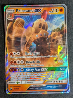 2018 Palossand GX 82/168 Pokemon Celestial Storm Sun & Moon Ultra Rare Card NM - Image 1