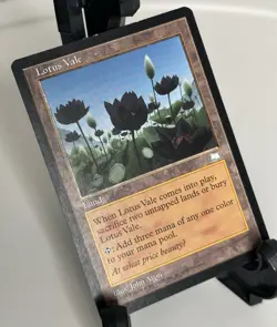 Lotus Vale English Weatherlight MTG Magic The Gathering LP - Image 2