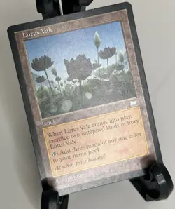 Lotus Vale English Weatherlight MTG Magic The Gathering LP - Image 3