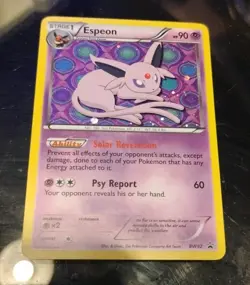 Pokemon Espeon BW92 Promo Card - Stage 1, Holo, Psychic, 90 HP, 2013 - Image 1